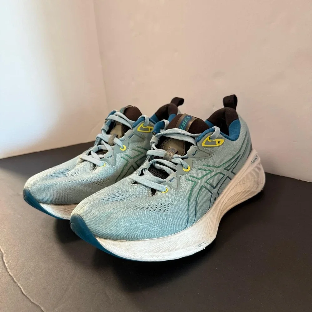 Asics Gel-Nimbus 25 Mens Running Shoes Blue 1011B737 Size 9